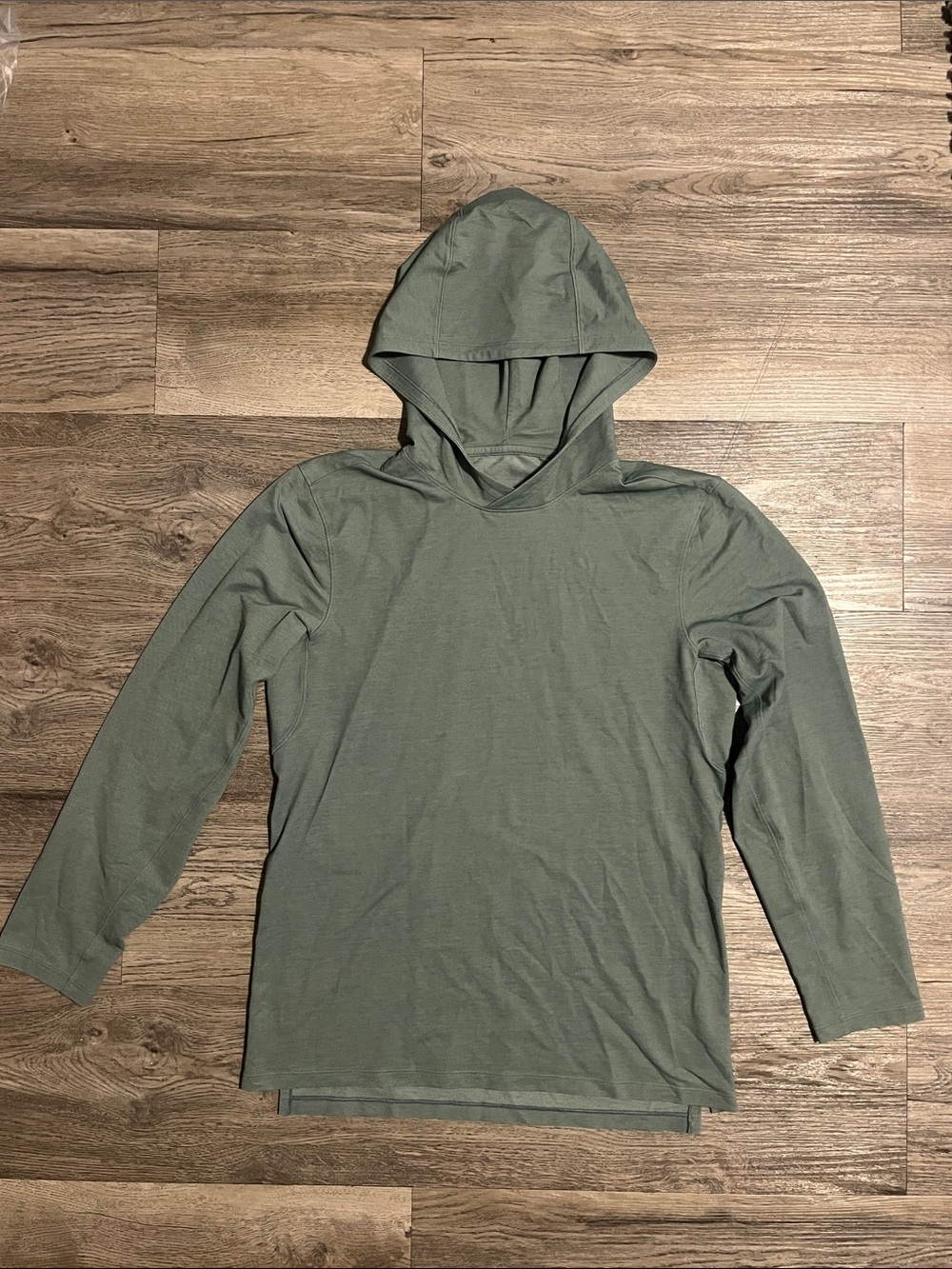 lululemon athletica Men's Hooded Pullover Sweatshirt - Olive Green